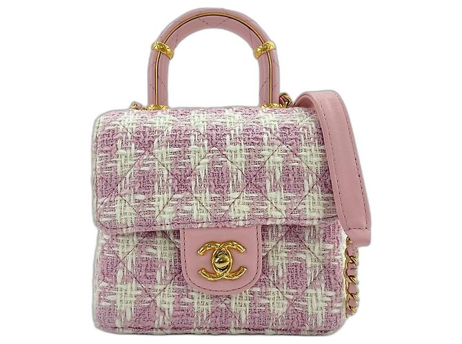 Borsa a Spalla Chanel Matelassé Rosa
