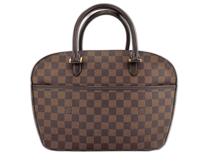 Bolsa Tote Horizontal Louis Vuitton Salia Marrom