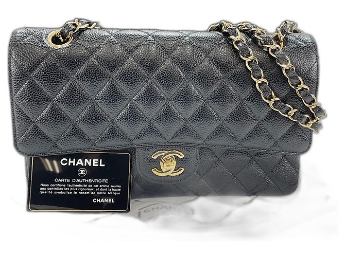 Borsa a tracolla Chanel Matelassé 25 Nero