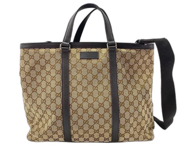 Bolsa tote Gucci bege