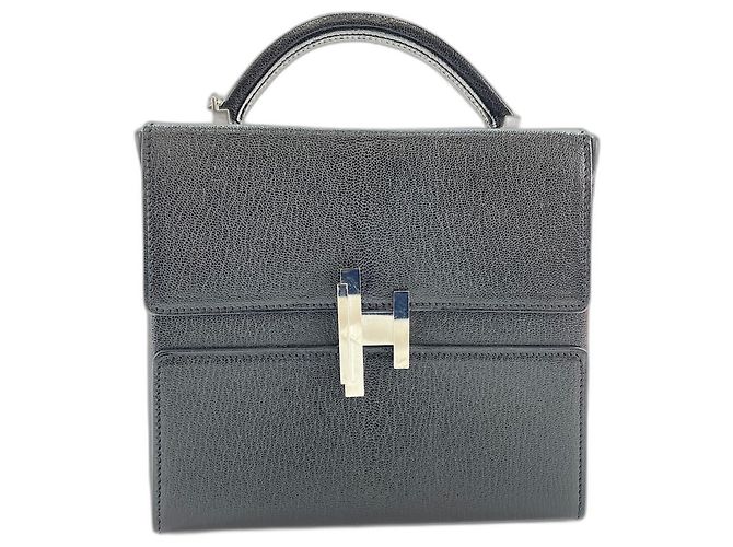 Hermès Hermes Cinetic 24 Schultertasche Schwarz