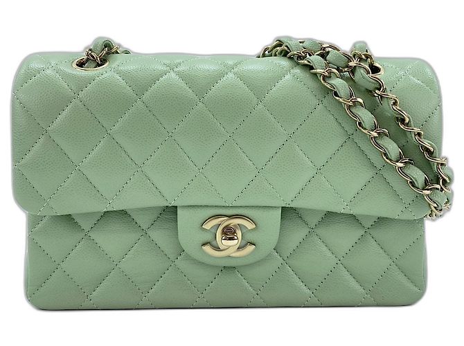 Borsa a Spalla Chanel Matelassé Verde