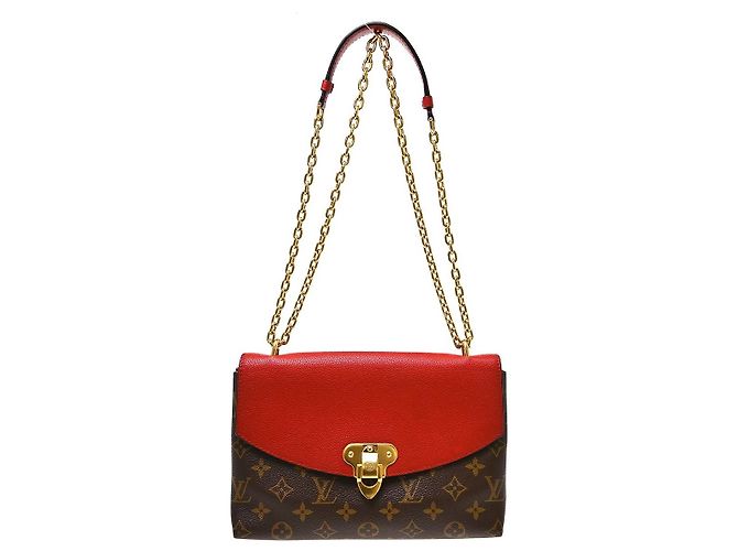 Louis Vuitton Saint Placide em canvas Monogram e couro Marrom