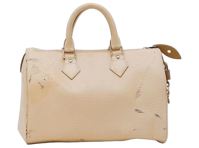 Louis Vuitton Speedy 30 Cuir Epi Beige
