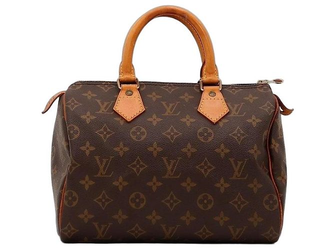Louis Vuitton Speedy 25 Monogram Canvas Marrone Monogramma