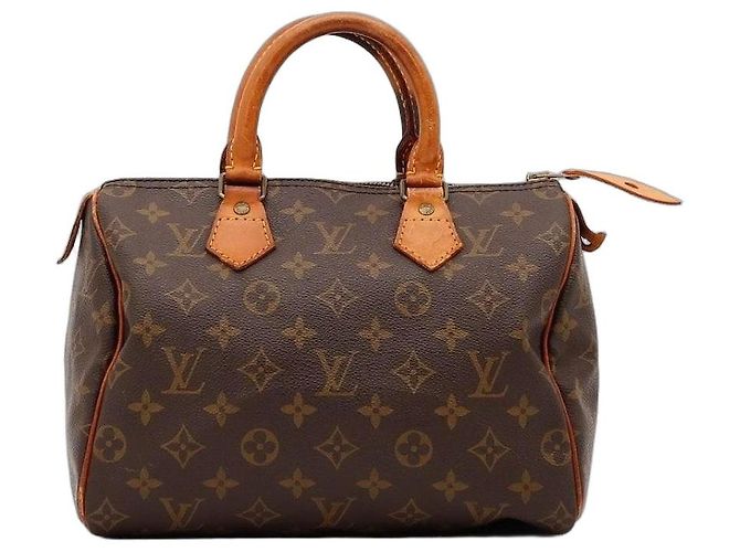 Louis Vuitton Speedy 25 Monogram Canvas Handtasche Braun Monogramm
