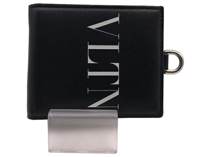 Valentino Garavani Black Shoulder Wallet