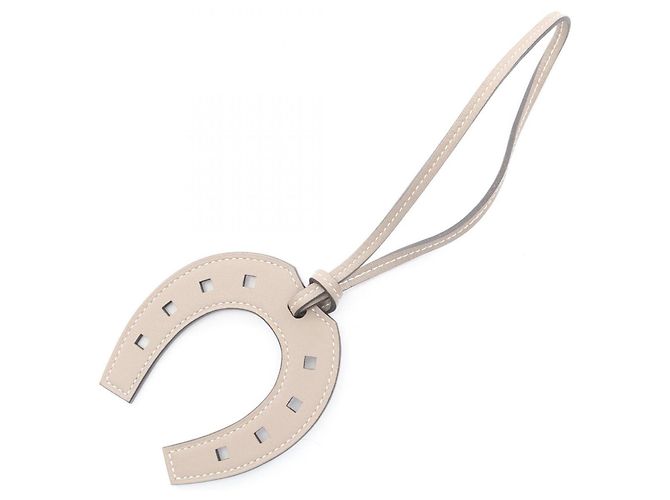 Hermès Charm Paddock Horseshoe Hermes Beige