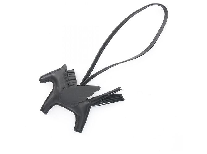 Hermès Hermes Rodeo Pegasus PM Charm Accessoire - Black Schwarz