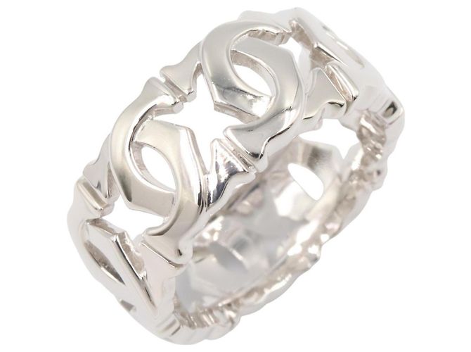 Anel Entrelacés em ouro branco 18K Cartier Prata