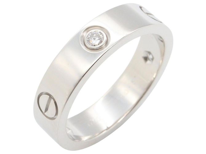 Cartier Love Ring 3PD Silber