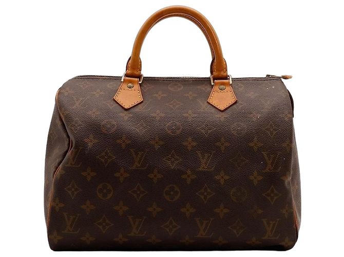 Louis Vuitton Speedy 30 Monogram Canvas Marrone