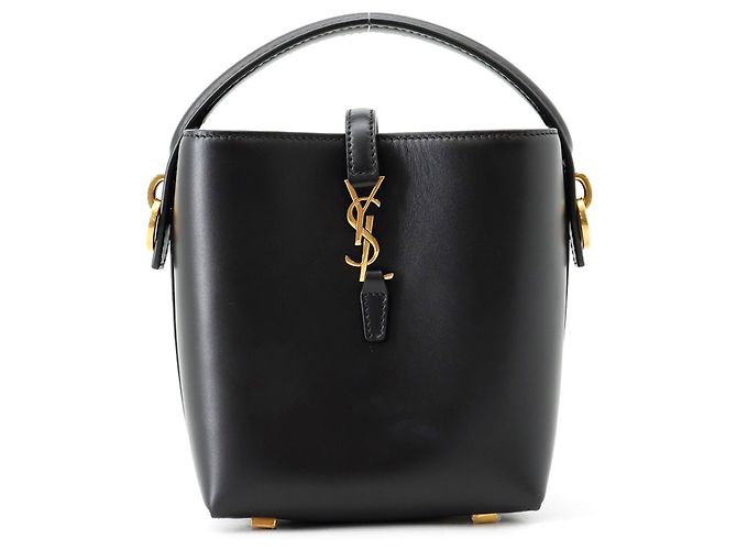 Mini borsa a secchiello Yves Saint Laurent Nero