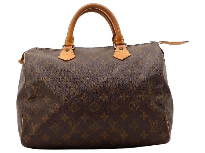 Louis Vuitton Speedy 30 Monogram Canvas Handtasche Braun Monogramm