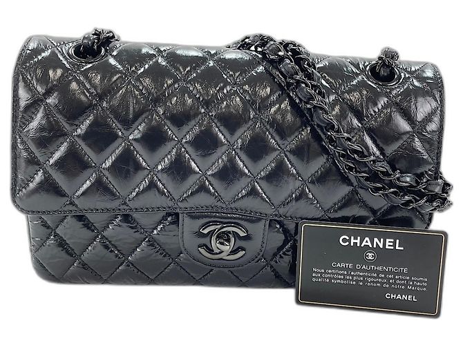 Borsa a Spalla Chanel Matelassé Nera Nero