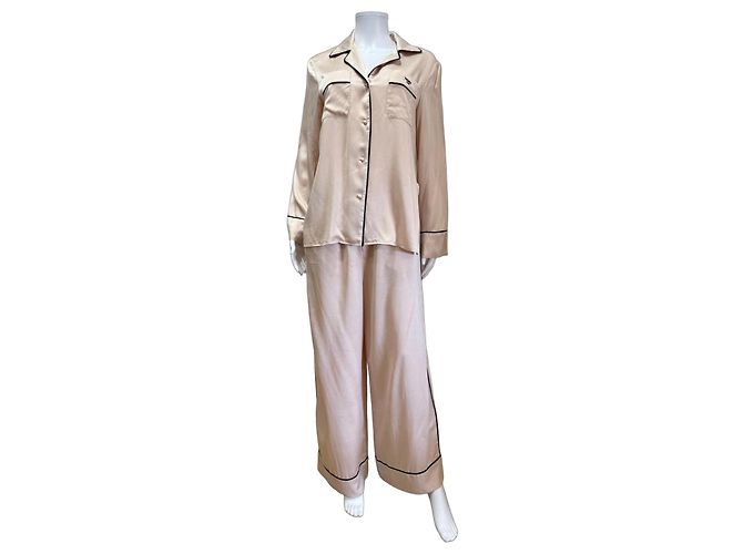 Fendi Seidenpyjama-Set Pink 