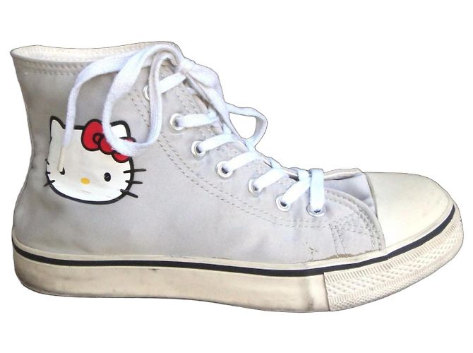 Victoria Couture Sneakers alte Hello Kitty Grigio