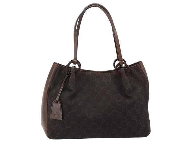 Gucci Vintage Jackie GG Canvas Medium