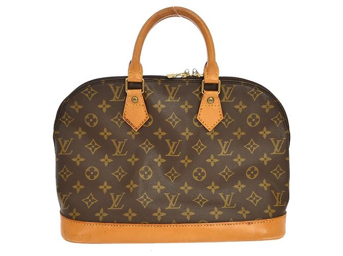 Louis Vuitton Alma Monogram PM Brown