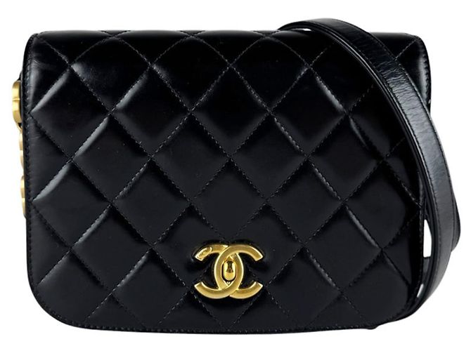 Borsa Messenger Chanel Matelassé Nero
