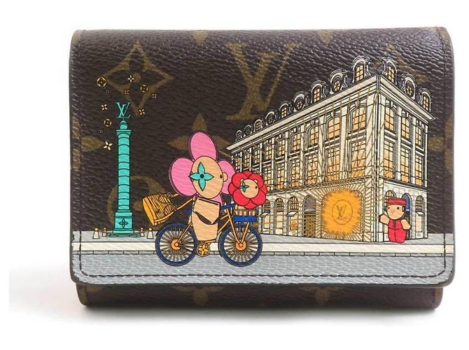Louis Vuitton Tri-fold Wallet Brown Monogram