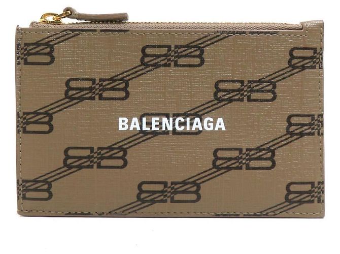 Tarjetero marrón Balenciaga Castaño