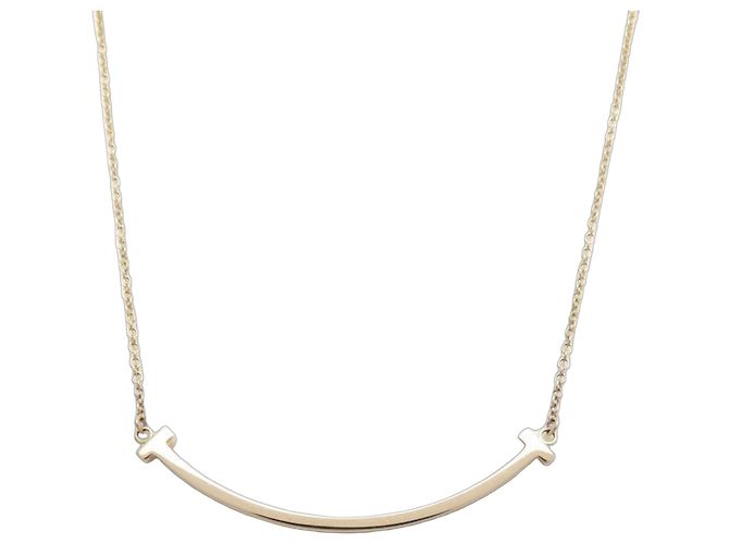 Collana Tiffany & Co. T Smile Small in oro rosa