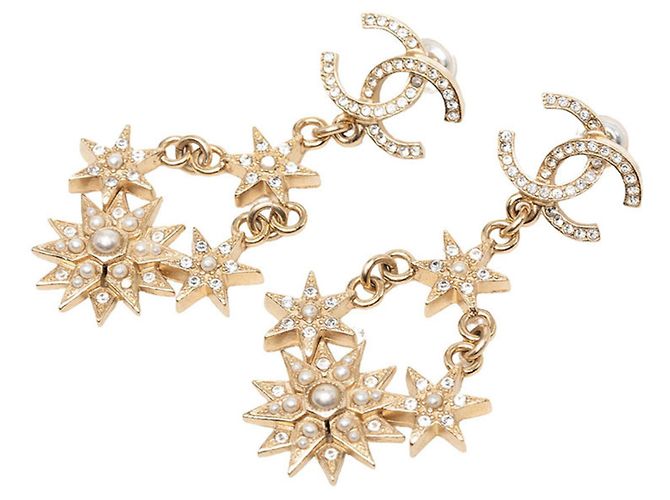 Orecchini Chanel Coco Mark D'oro