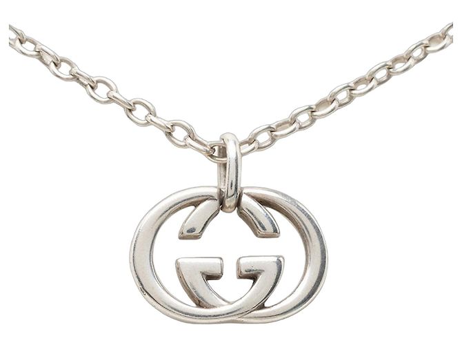 Collana con pendente a catena Interlocking G Gucci