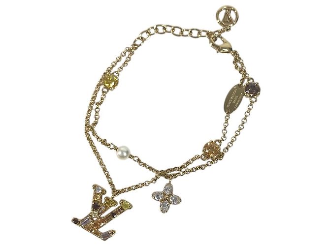 Louis Vuitton Gold Bangle Golden