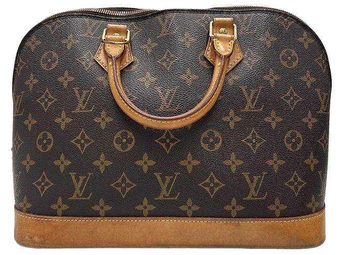 Louis Vuitton Alma Monogram Canvas PM Marrom