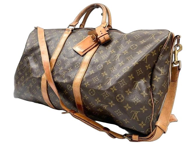 Louis Vuitton Keepall 55 Reisetasche Monogram Canvas Braun