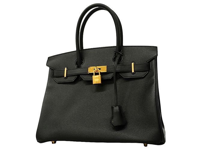 Hermès Sac à main Hermes Birkin 30 Noir