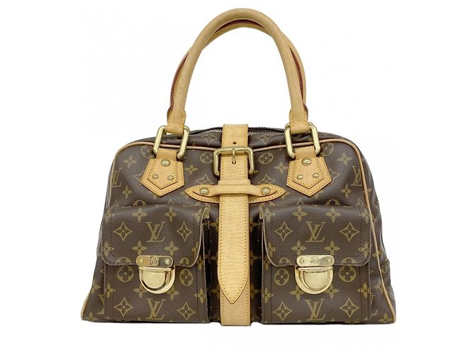 Bolsa Louis Vuitton Monogram Manhattan GM Marrom