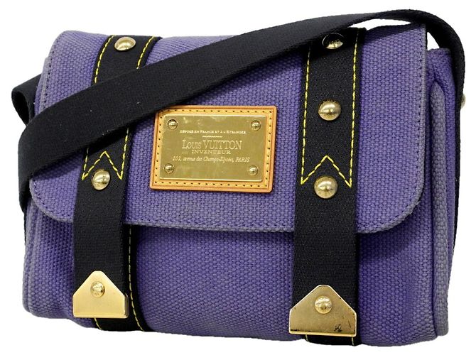 Borsa a Spalla Louis Vuitton Antigua Sac Lava Blu
