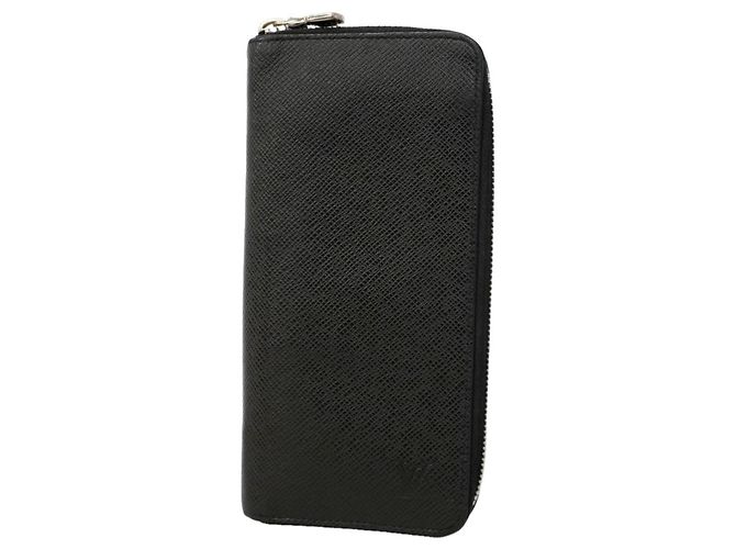 Portafoglio Zippy Louis Vuitton Taiga Grigio