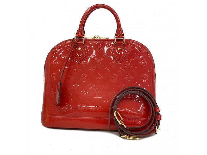 Borsa Louis Vuitton Alma PM Vernis Fuschia