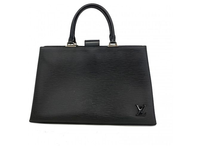 Sac à main Louis Vuitton Epi Cléber MM Noir