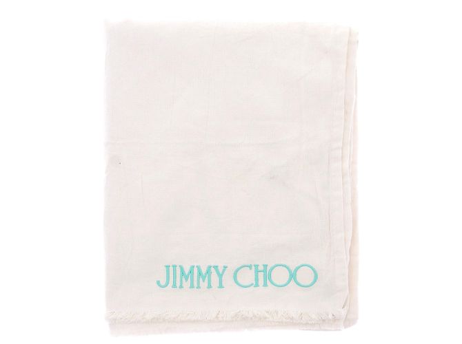 Jimmy Choo Strandtuch creme Beige