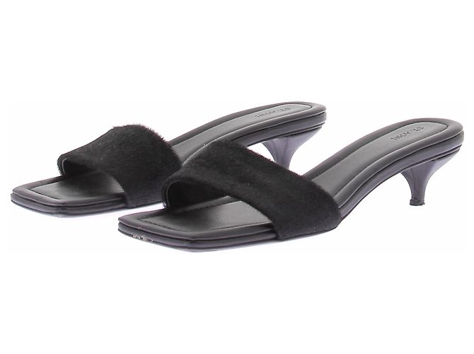 Autre Marque Mules ST AGNI in pelo di pony nero