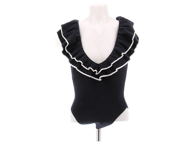Body Isabella SéZane Blu Navy Lana