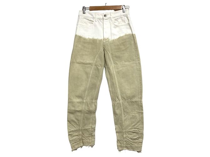 Pantaloni in denim Jil Sander Beige