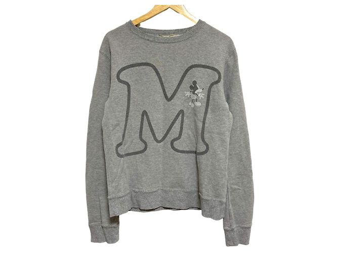 Autre Marque Sweatshirt Deuxieme Classe Shadow Mickey Sweat Sweat Braun