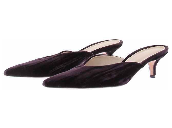 Autre Marque Escarpins en daim violets