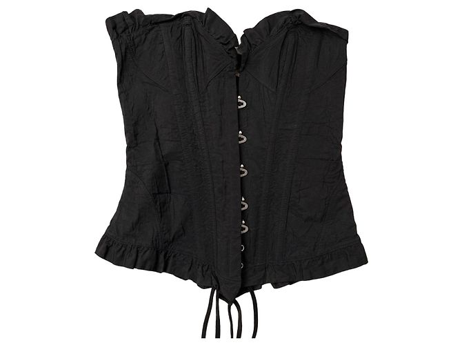 Agent Provocateur Corsé de Algodón Negro