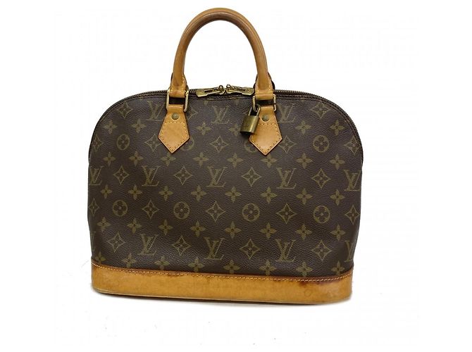 Borsa Louis Vuitton Monogram Alma Marrone