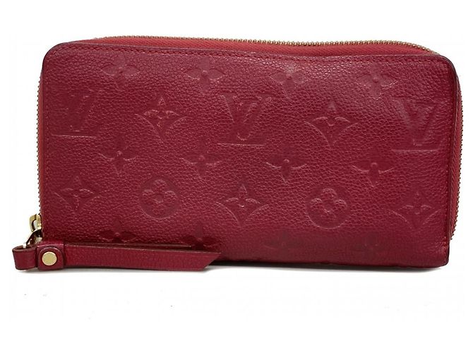 Cartera larga Louis Vuitton Monogram Empreinte Rosa