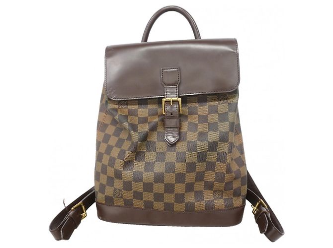 Louis Vuitton Damier Soho Rucksack Damier ebene