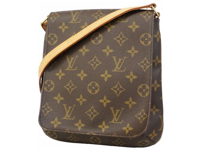Borsa a Spalla Louis Vuitton Monogram Musette Salsa Marrone