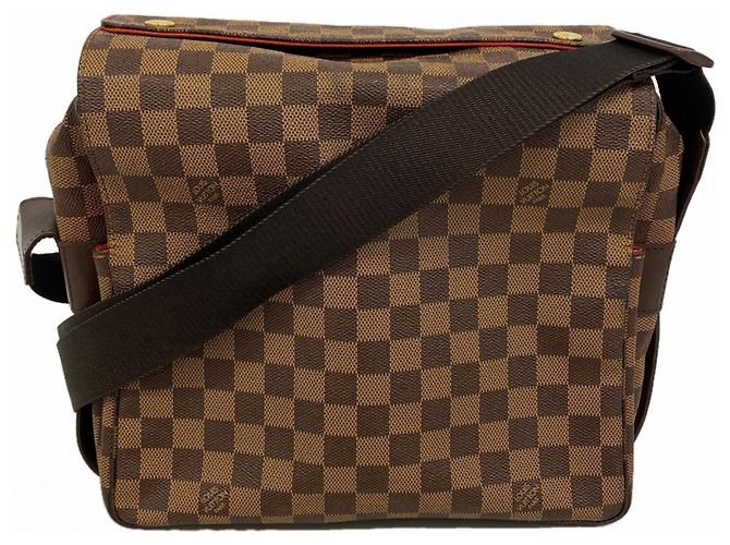 Borsa a tracolla Louis Vuitton Damier Naviglio Damier ebene